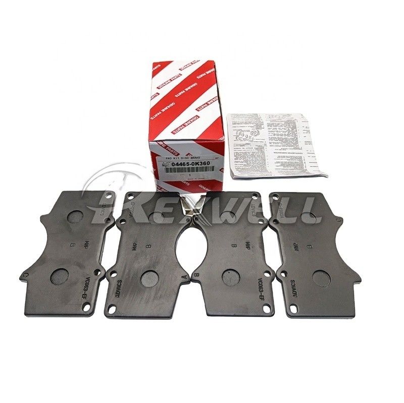 1995-2002 Toyota Hilux Revo 044650K360 Noiseless Ceramic Brake Pad for Replace/Repair