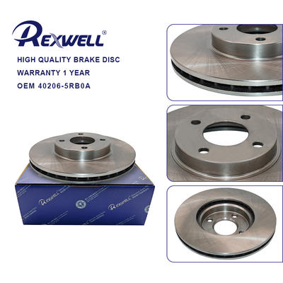 40206-5RB0A Rotor del disco del freno delantero Rexwell para Nissan Kicks