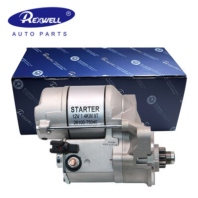28100-75040 28100-75050 28100-75030 28100-75010 128000-8070 228000-1160 Auto Starter Motor Assembly for Toyota Hiace Hilux Land Cruiser Prado 1RZ 2RZ 3RZ 12V 